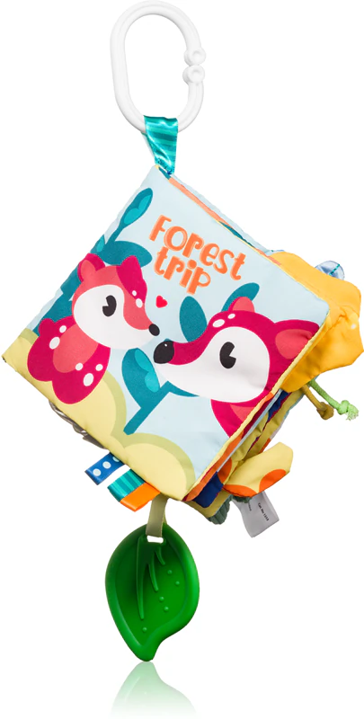 BabyOno Sinnesbuch „Have Fun“ – ein pädagogisches Kontrastbuch mit Beißring