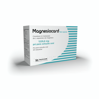 Magnesiocard sokerittomat jauhepussit 20 pussia 20 pussia