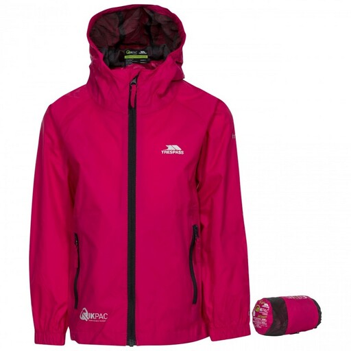 Chaqueta Impermeable / Chubasquero Plegable Trespass Qikpac
