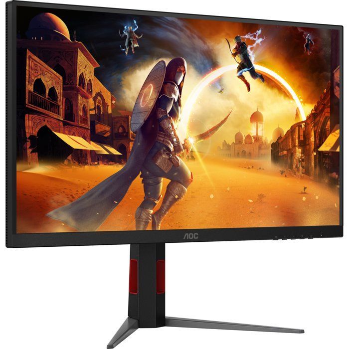 Ecran PC Gamer - AOC - 27'' - 4K/FHD - 160Hz/320Hz - Dalle MiniLED Fast IPS - 0,5ms - Réglable en hauteur - U27G4XM