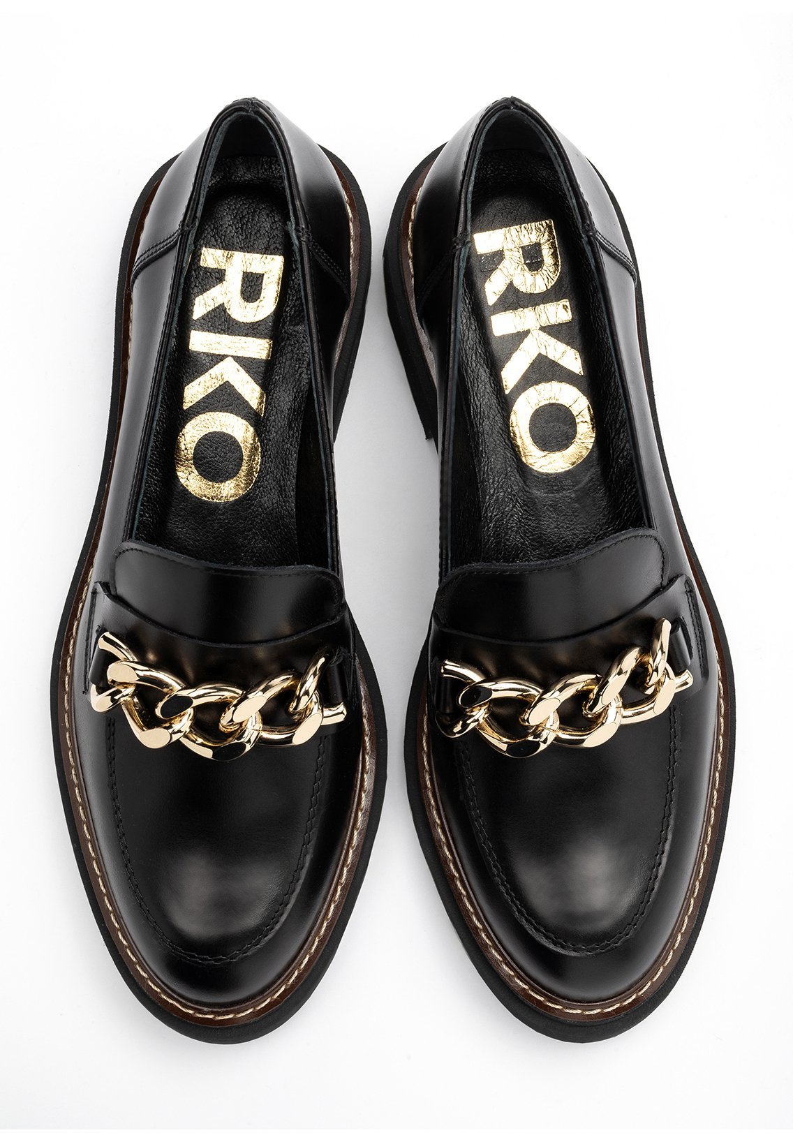 Mocassins RYŁKO - noirs