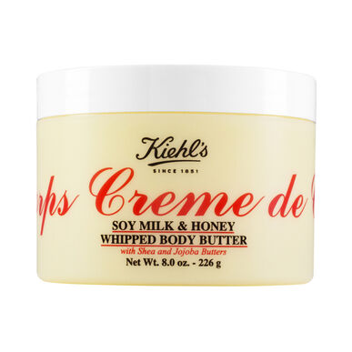 Kiehl's Creme Corps Sojamelk Honing Slagroom Body Butter Hydraterende en Voedende Bodycrème 24 uur Effect 226 g