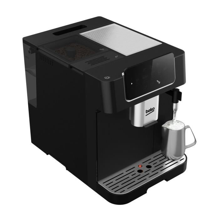 Koffiemachine met molen - BEKO - CEG7302B - 1350 W - 19 bar - Zwart