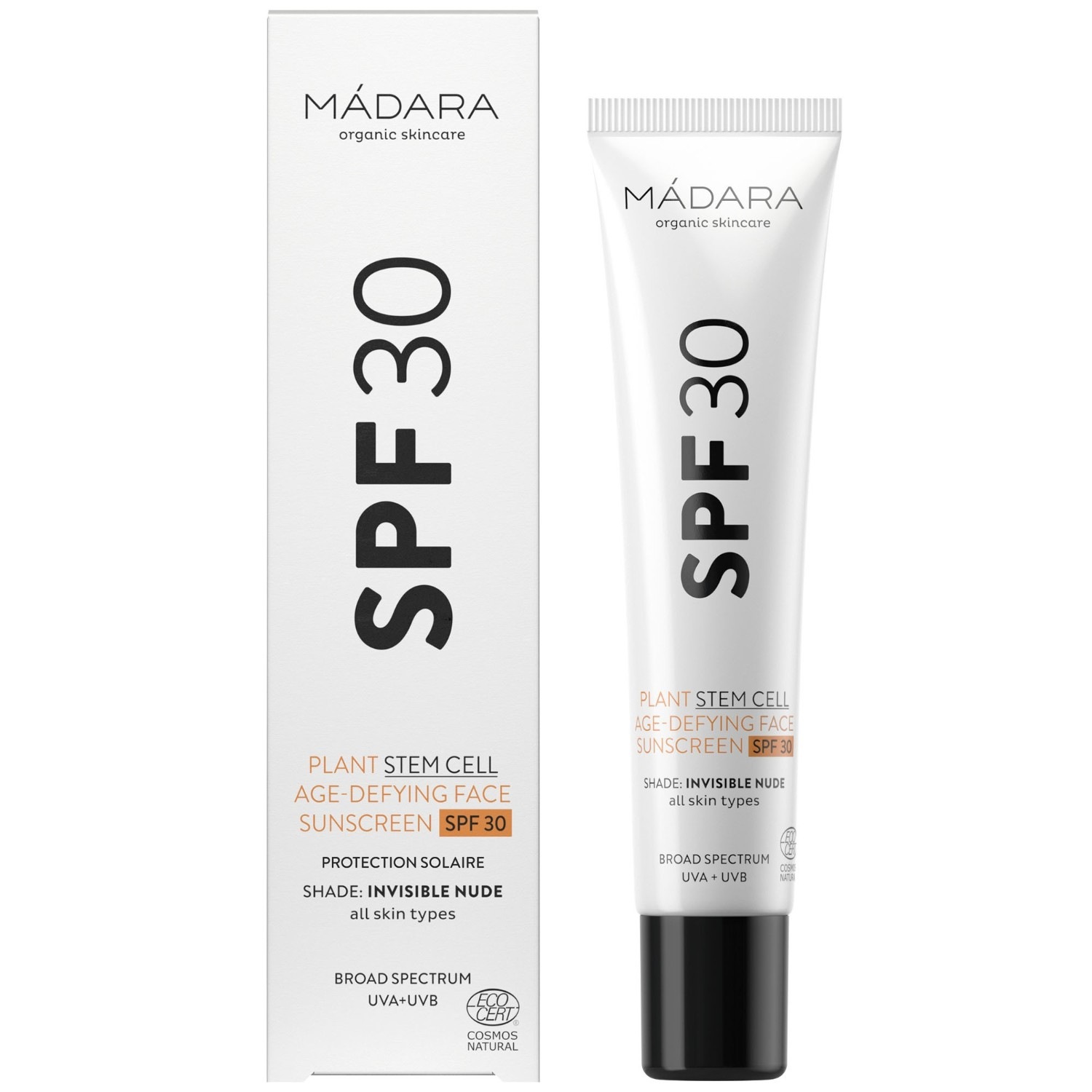 MÁDARA Crème Solaire Anti-Âge SPF30