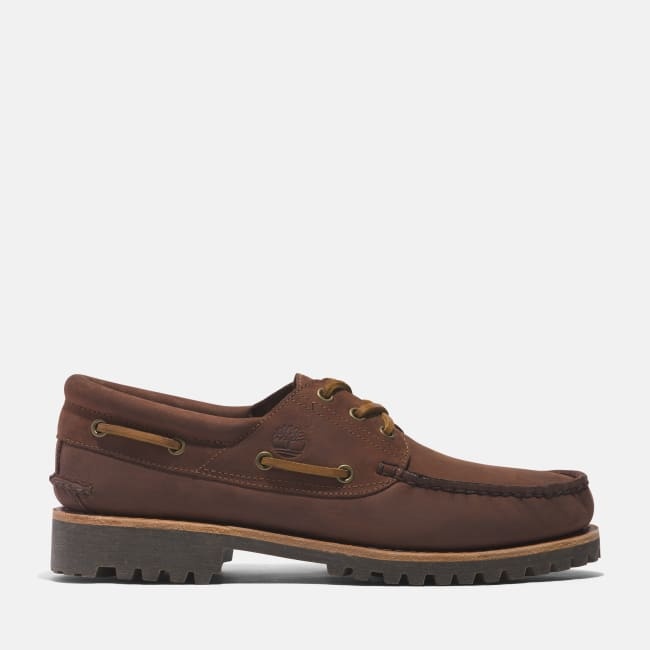 Scarpa da Barca Timberland® Authentic Handsewn                da Uomo in marrone