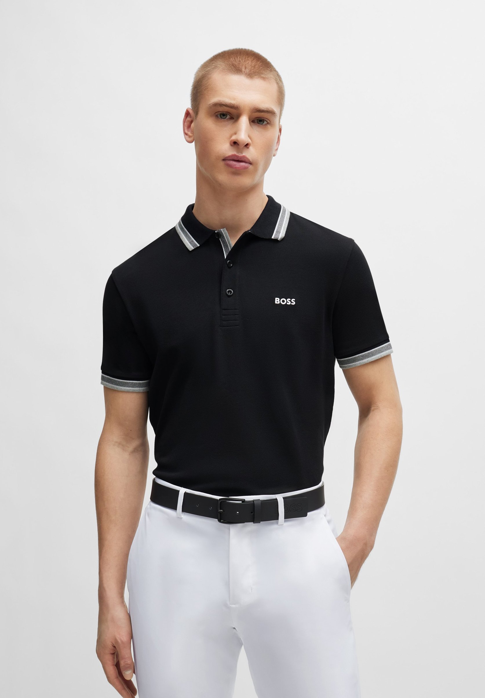 BOSS PADDY - Polo - noir