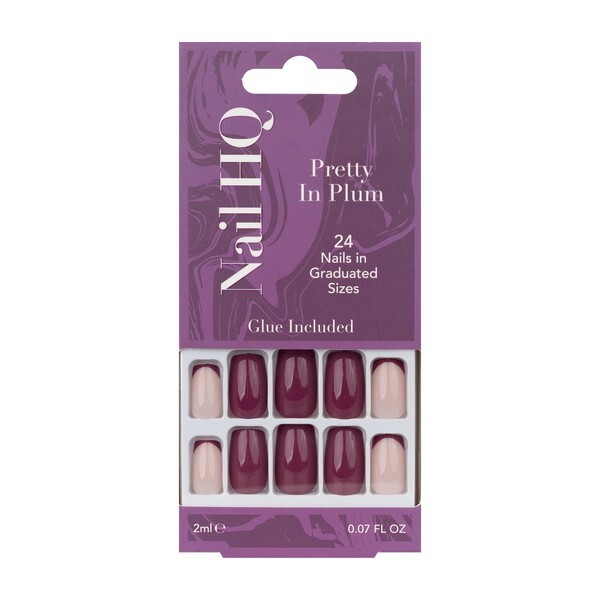Nail HQ Unghie quadrate Pretty In Plum