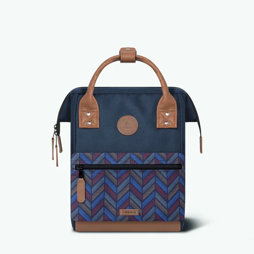 Cabaia Adventurer Small Chicago Rucksack, Marineblau