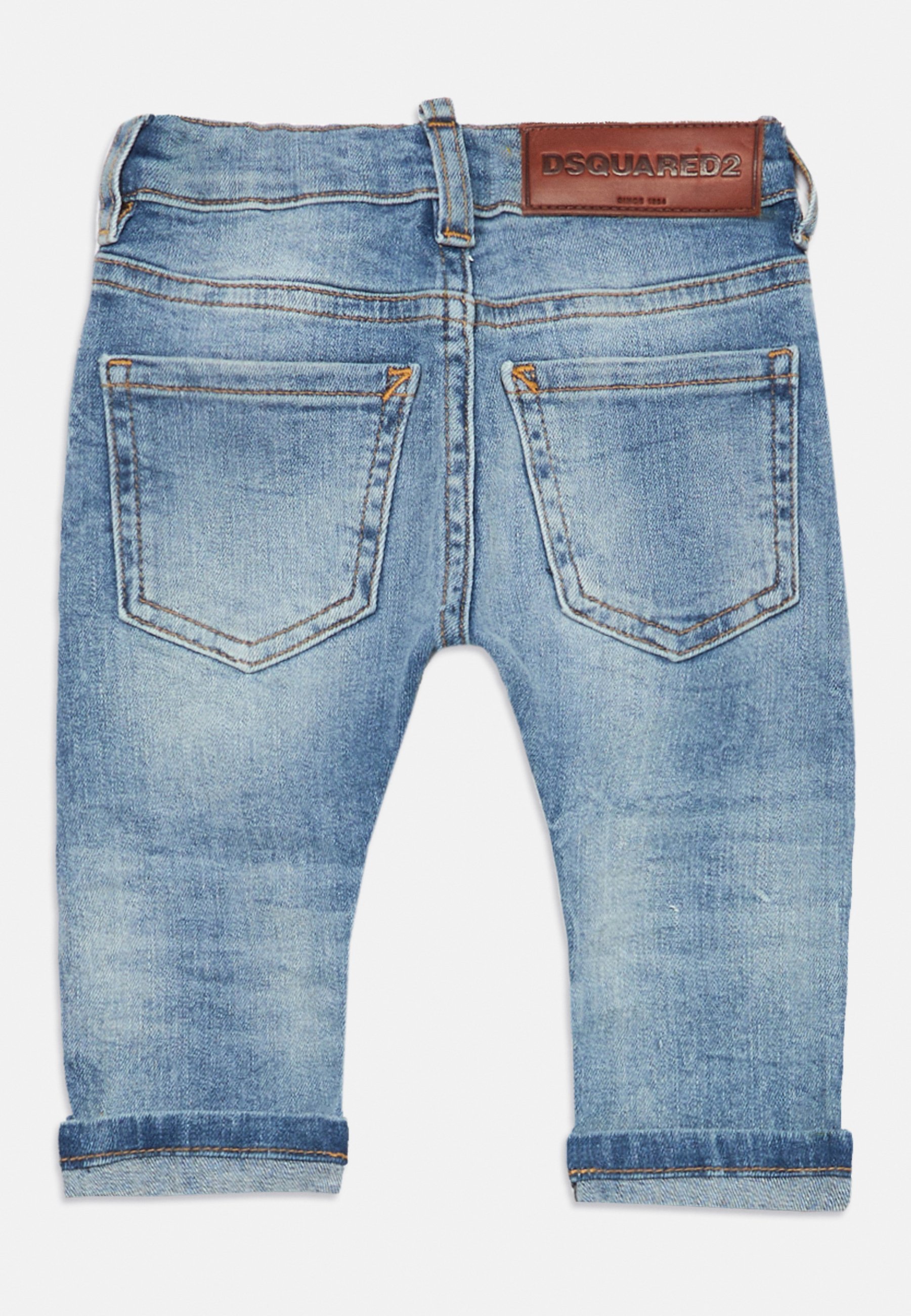 Dsquared2 BABY - Rechte jeans - blauwe denim