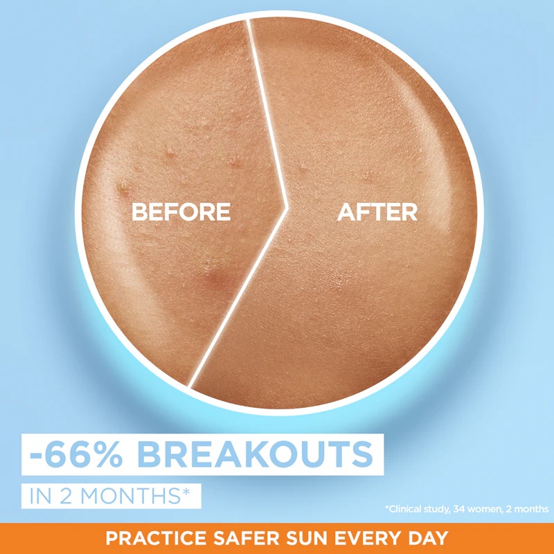 Гарније Амбре Солаир Супер УВ ниацинамид заштитни флуид против несавршености коже
