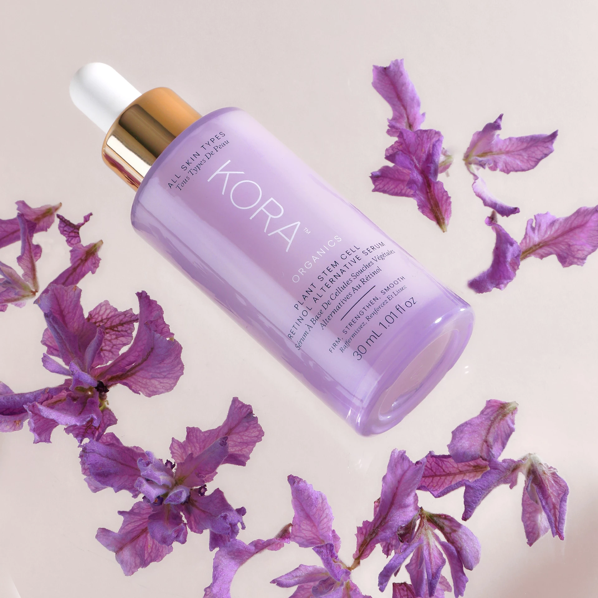 Növényi Őssejtes Retinol Alternatív Szérum 30 ml - Kora Organics