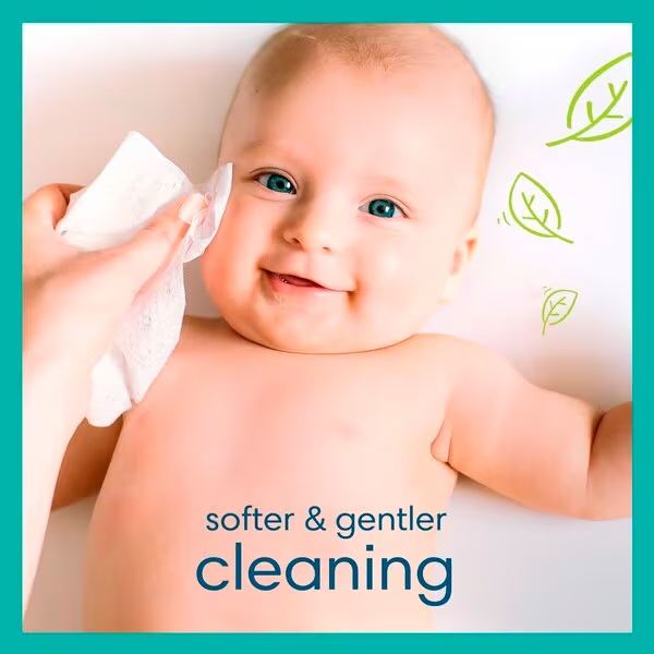 Pampers Sensitive 0% plastmasa, zīdaiņi<br>24 x 52 stuks