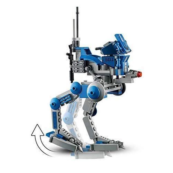 LEGO - 75280 Star Wars Set de jeu Les Clone troopers de la 501ème légion et marcheur AT-RT