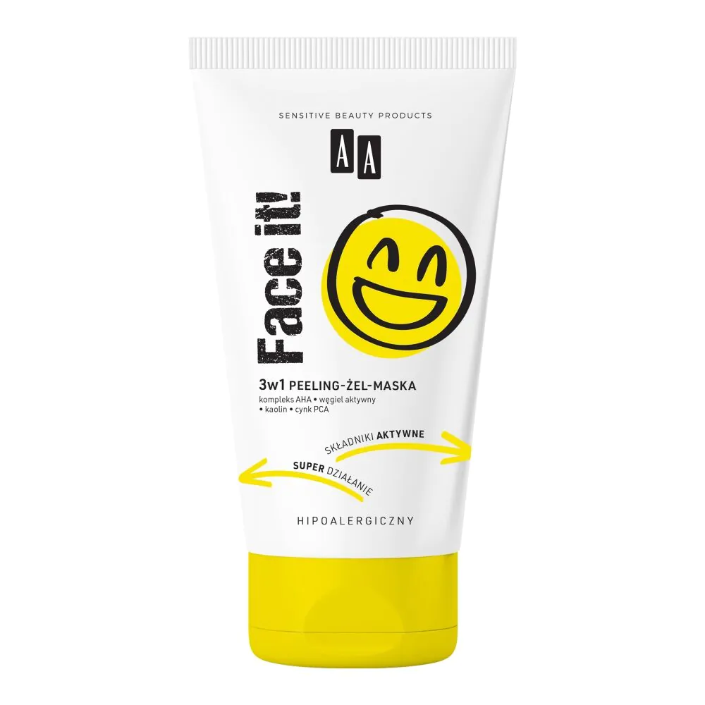 AA Face It! Peeling-Żel-Maska 3W1