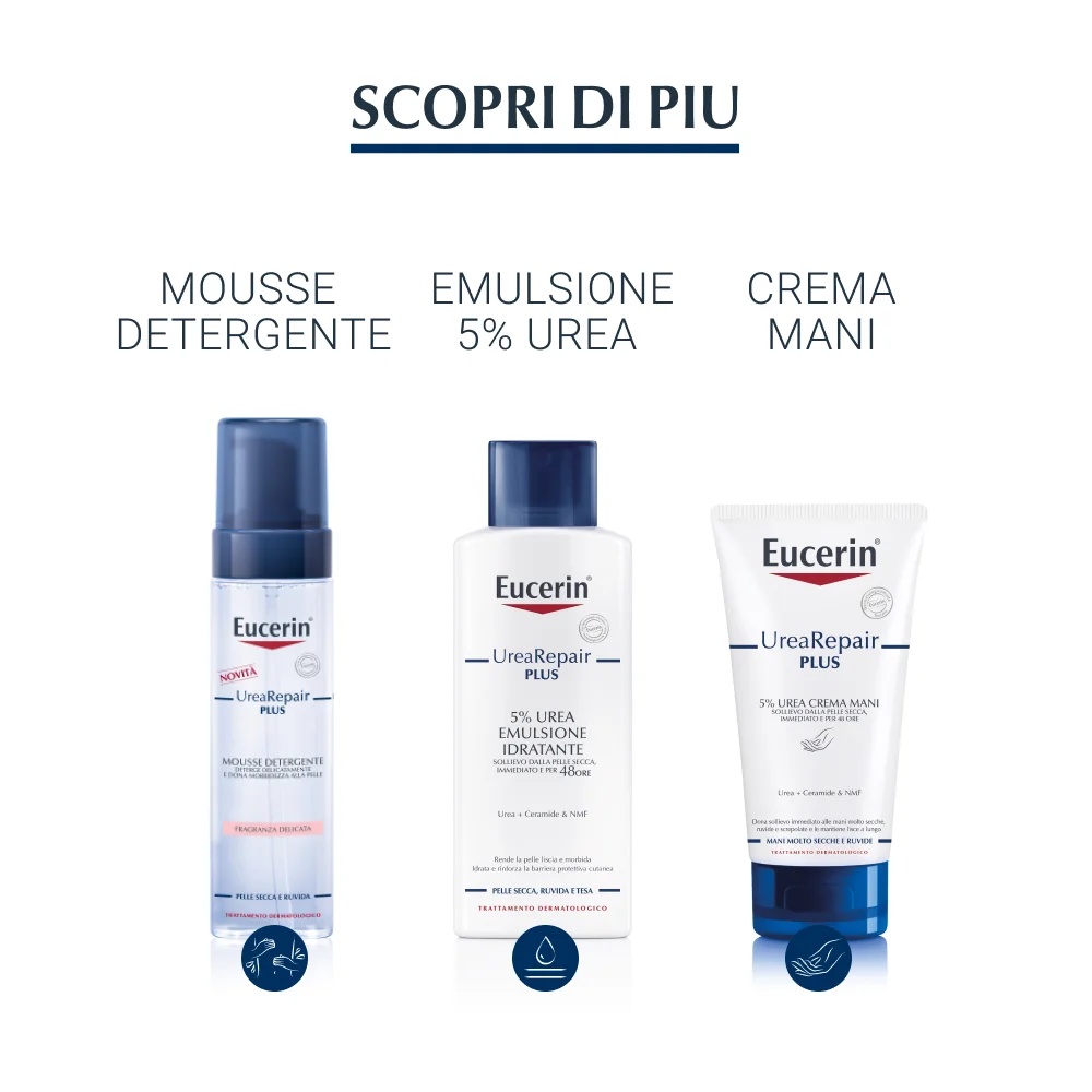 EUCERIN Eucerin Urea Repair siluv näokreem 50 ml Uurea 5%