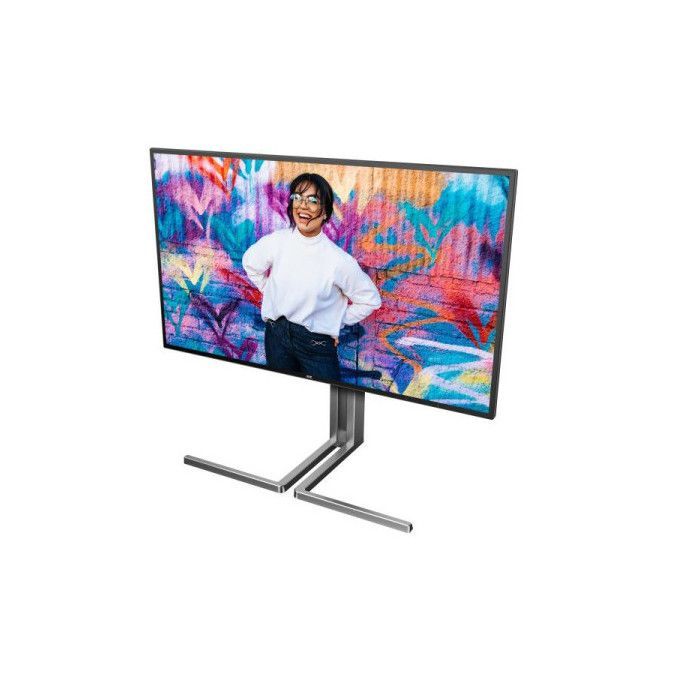 Monitor de PC AOC U27U3CV de 27 polegadas com resolução 4K Ultra HD e tela LCD - Preto