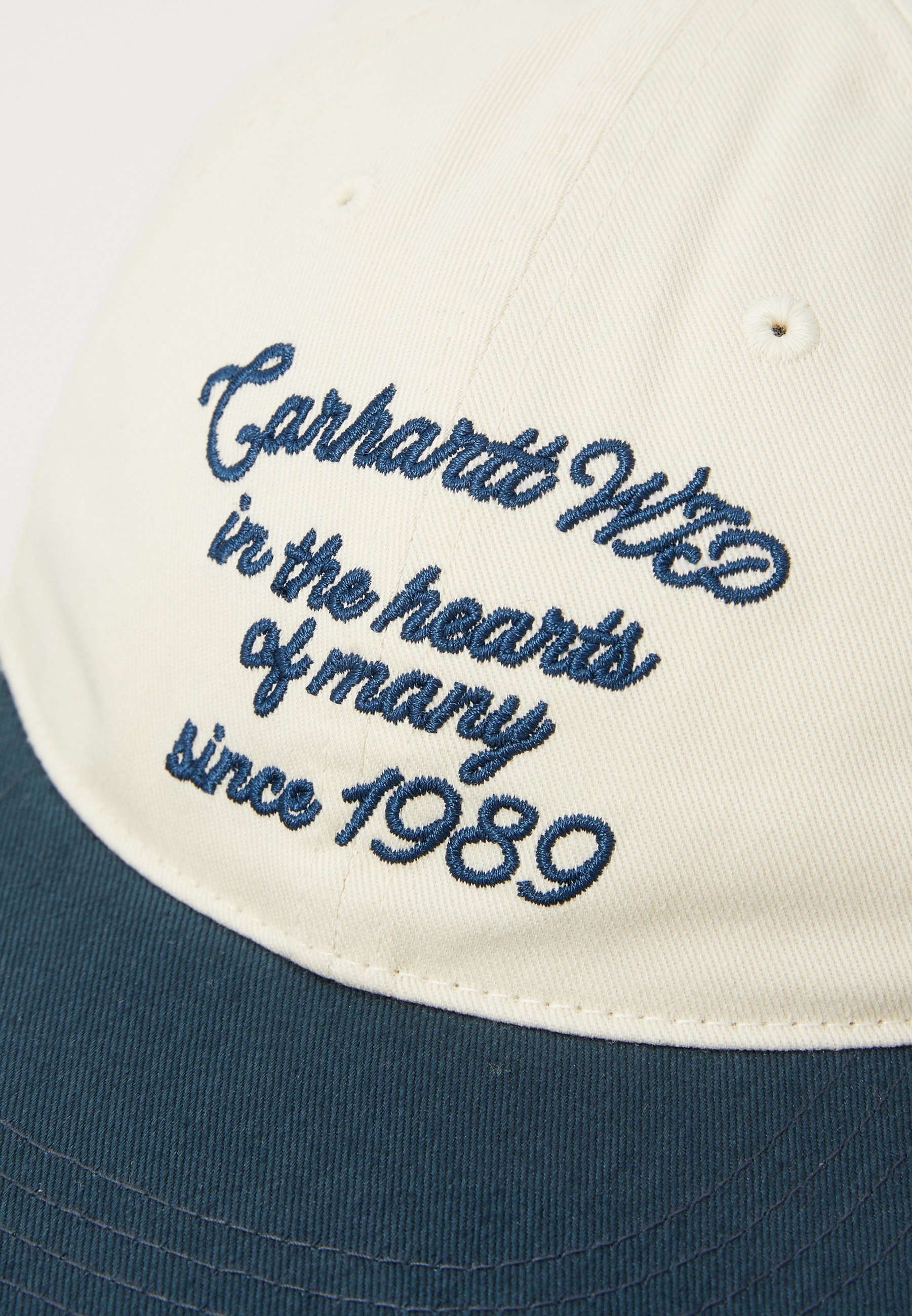 Carhartt WIP ALSTON UNISEX - Cap - natuurlijke/diepe lagune