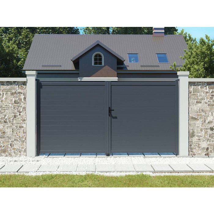 Portail aluminium 