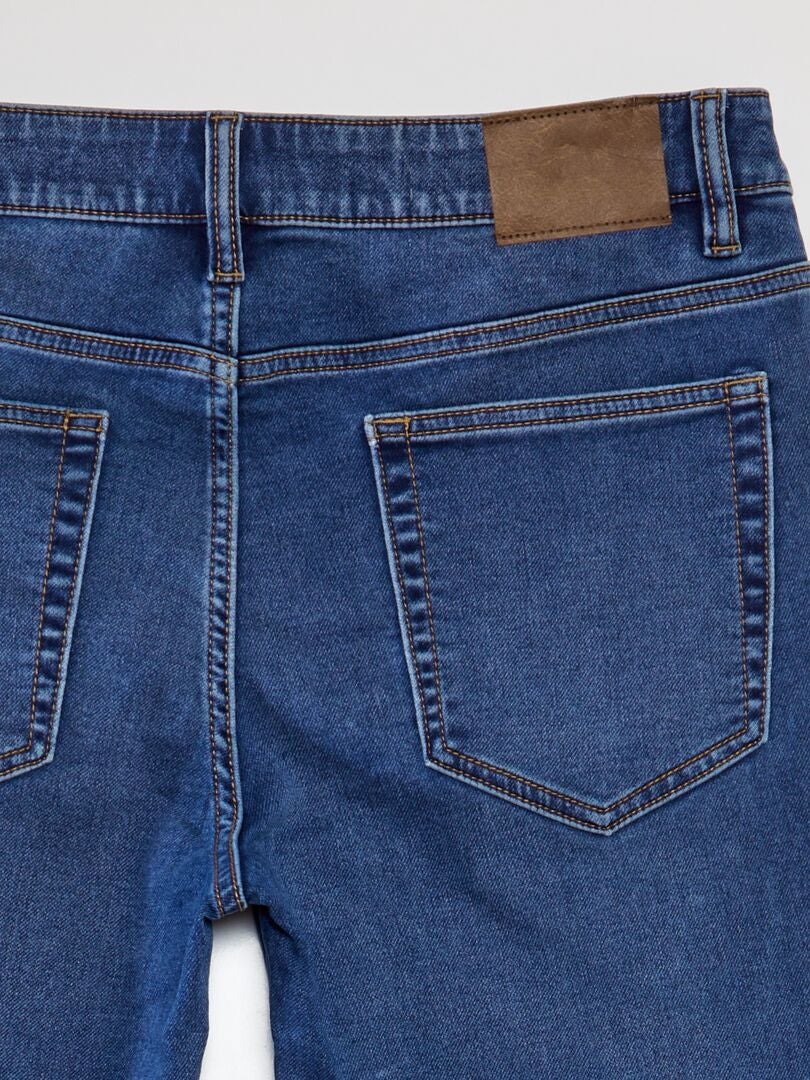Calça jeans slim stretch - L30 - AZUL