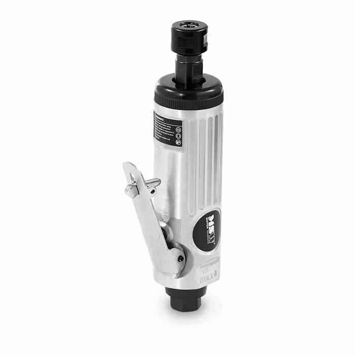 Meuleuse droite pneumatique - HELLOSHOP26 - 25 000 tr/min - 15 pièces - Accessoires inclus - Ergonomique