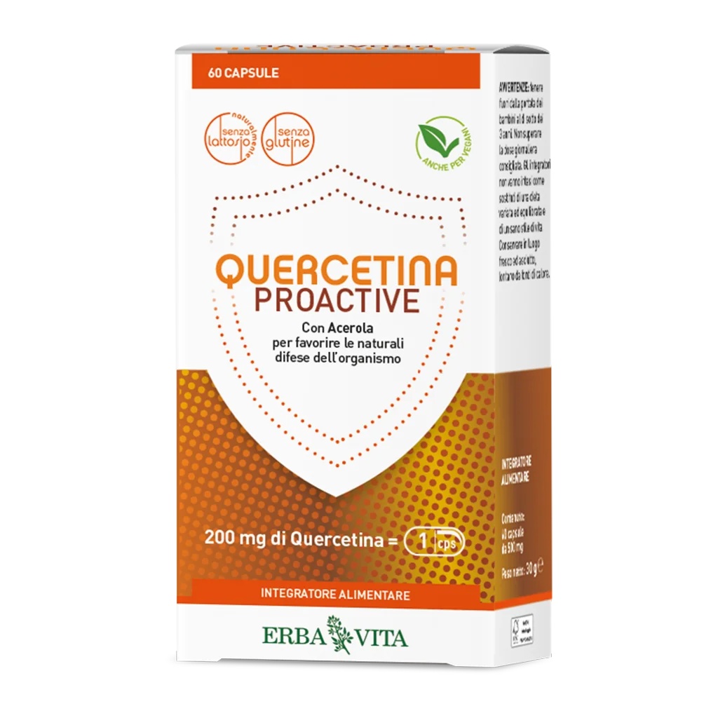 ERBA VITA Erba Vita Quercitin Proaktives Nahrungsergänzungsmittel zur Immunabwehr