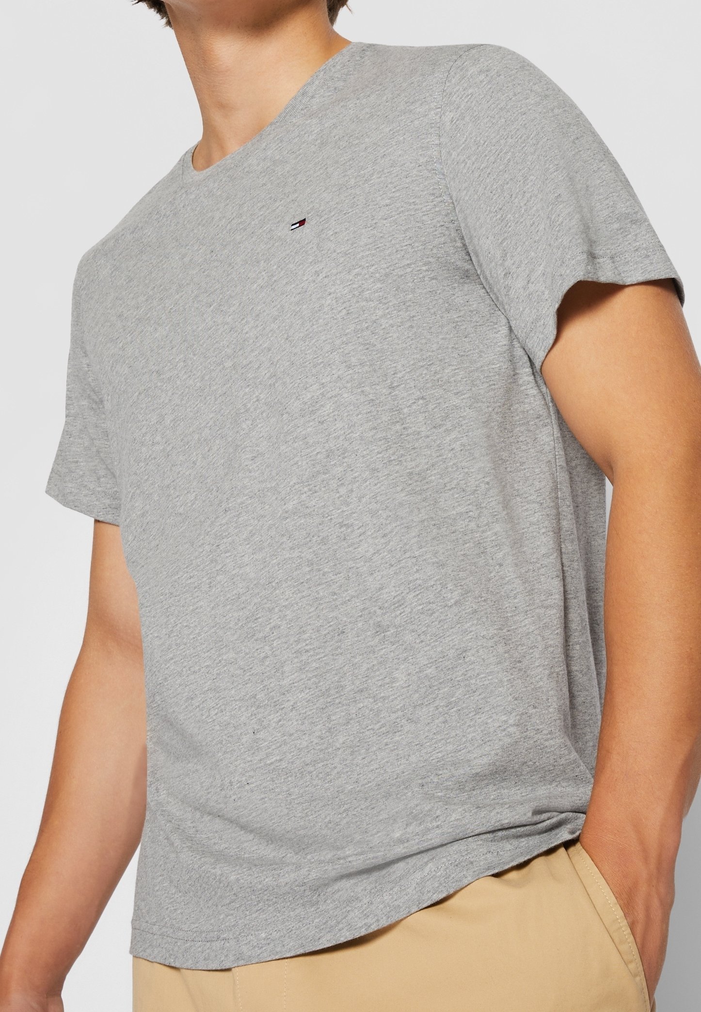 Tommy Jeans Basic T-shirt - gemêleerd grijs
