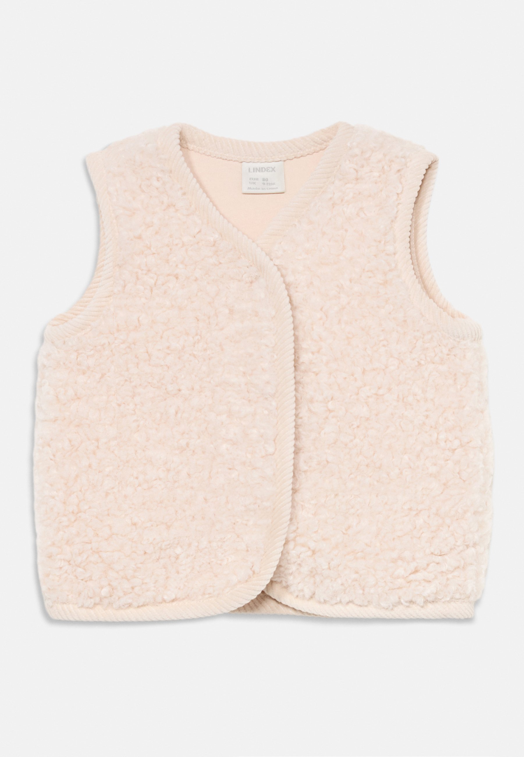 Lindex INDOOR VEST UNISEX - Vest - lichtbeige