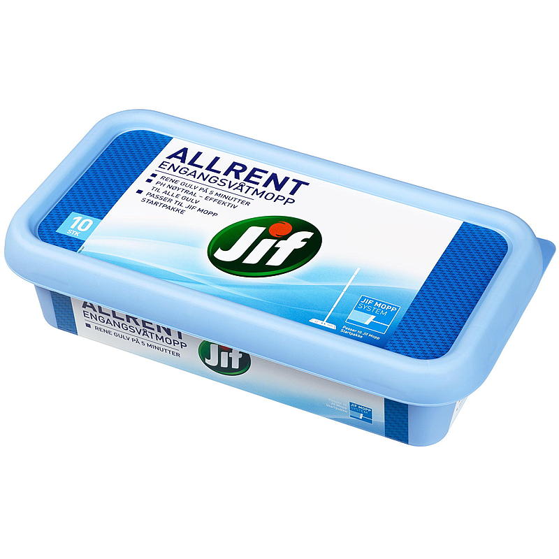Paquete de 10 fregonas desechables Jif Jif Allrent