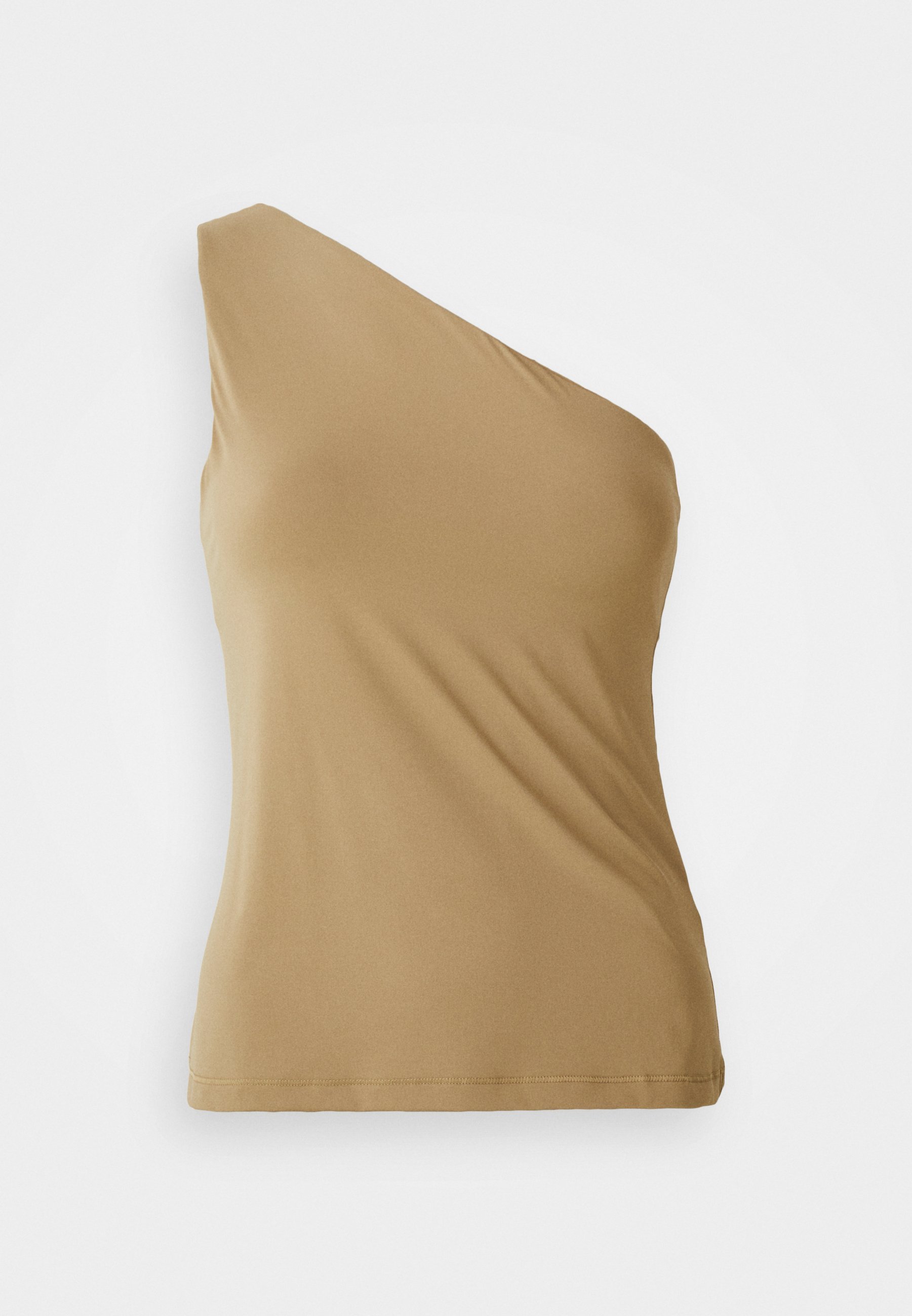 Casall ONE SHOULDER BRA TANK - Top - hellkhaki