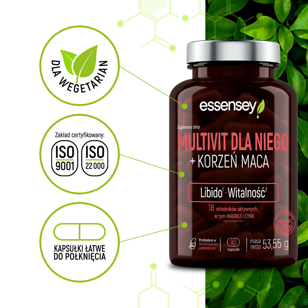 Essensey Multivitamine + Maca