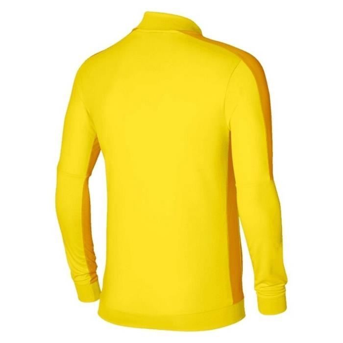 Chándal para hombre - Nike - Logotipo Swoosh - Amarillo y negro - Transpirable - Manga larga