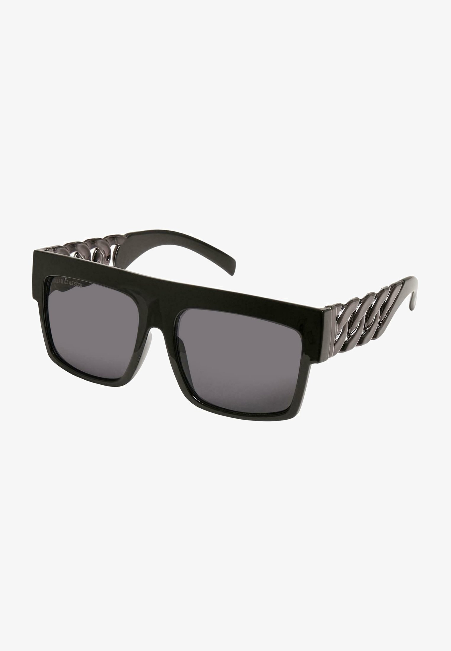 Lunettes de soleil Urban Classics ZAKYNTHOS avec chaîne - noir argent
