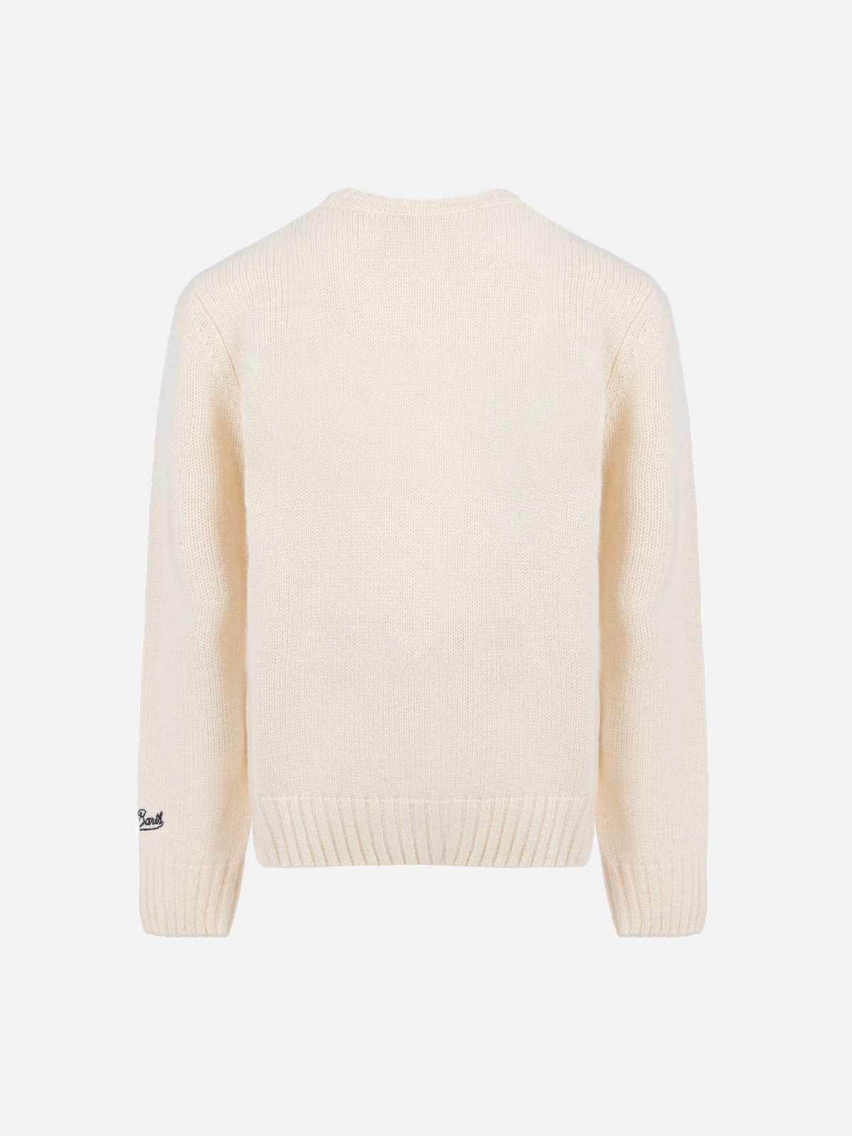Maglione da bambino con ricamo Bombardino | ST. MORITZ TOP OF THE WORL