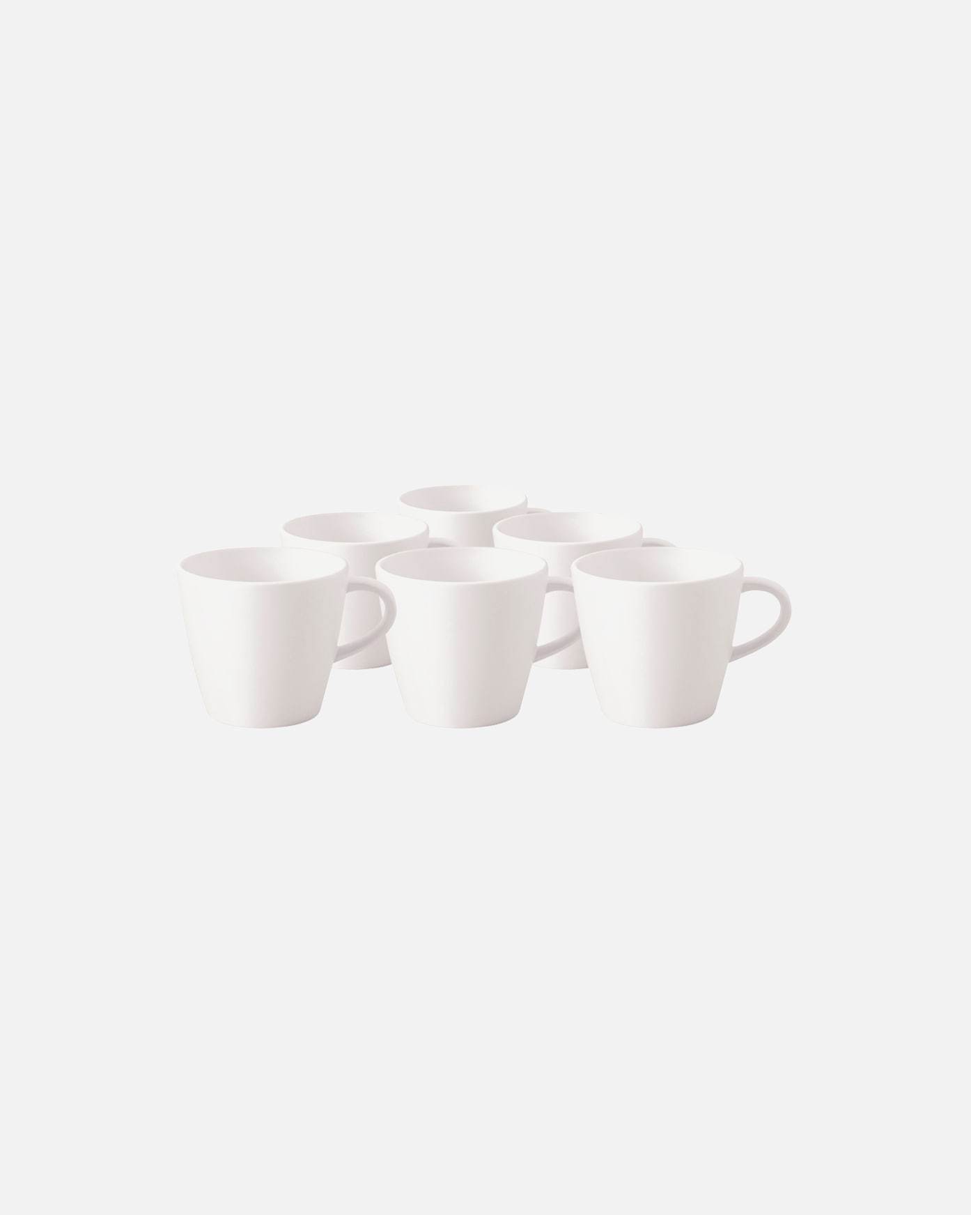 Villeroy & Boch set šoljica za kafu, 6 dijelova, dizajn Rock Blanc - 1 komad