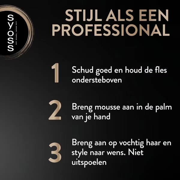 SYOSS Keratin Style Perfection pjena za kosu 250 ml