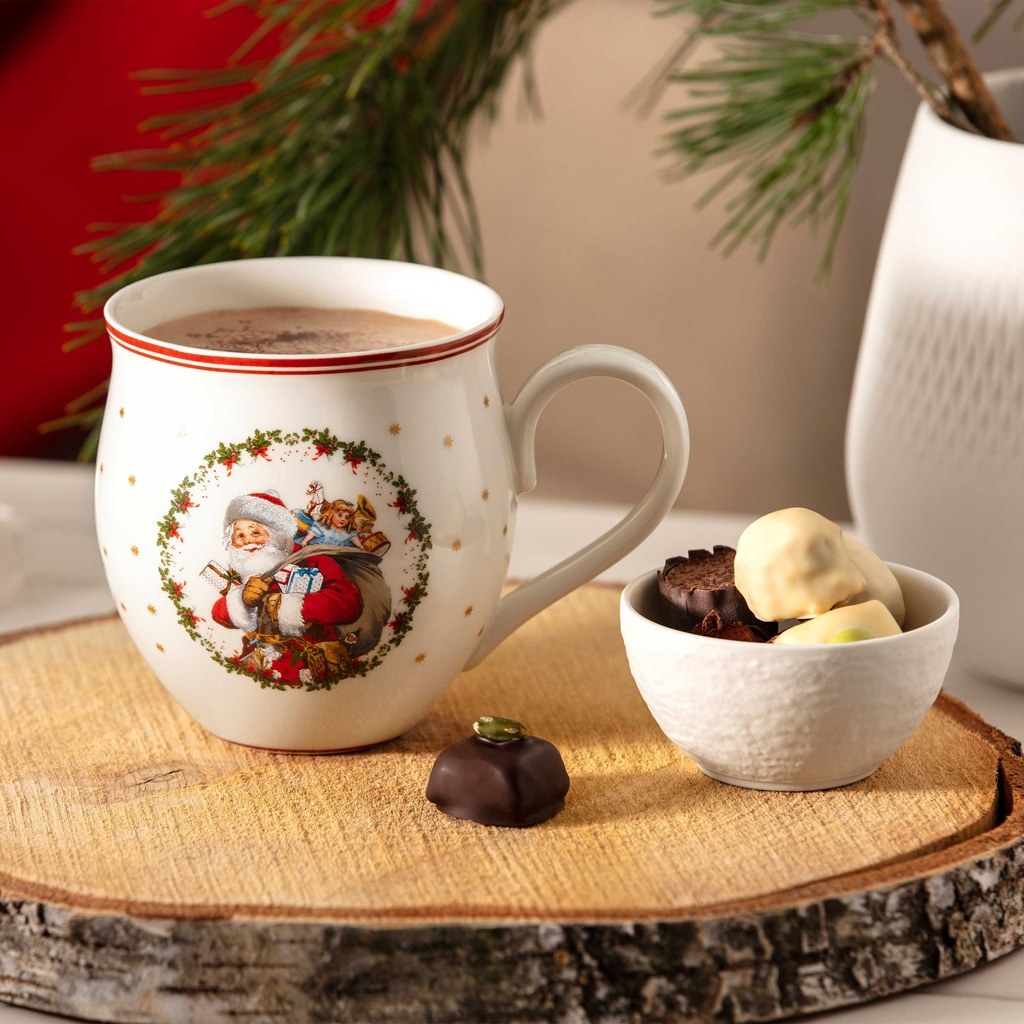 Villeroy & Boch puodelis, Kalėdų Senelis ir angelas, Toy Joy - 1 vnt.