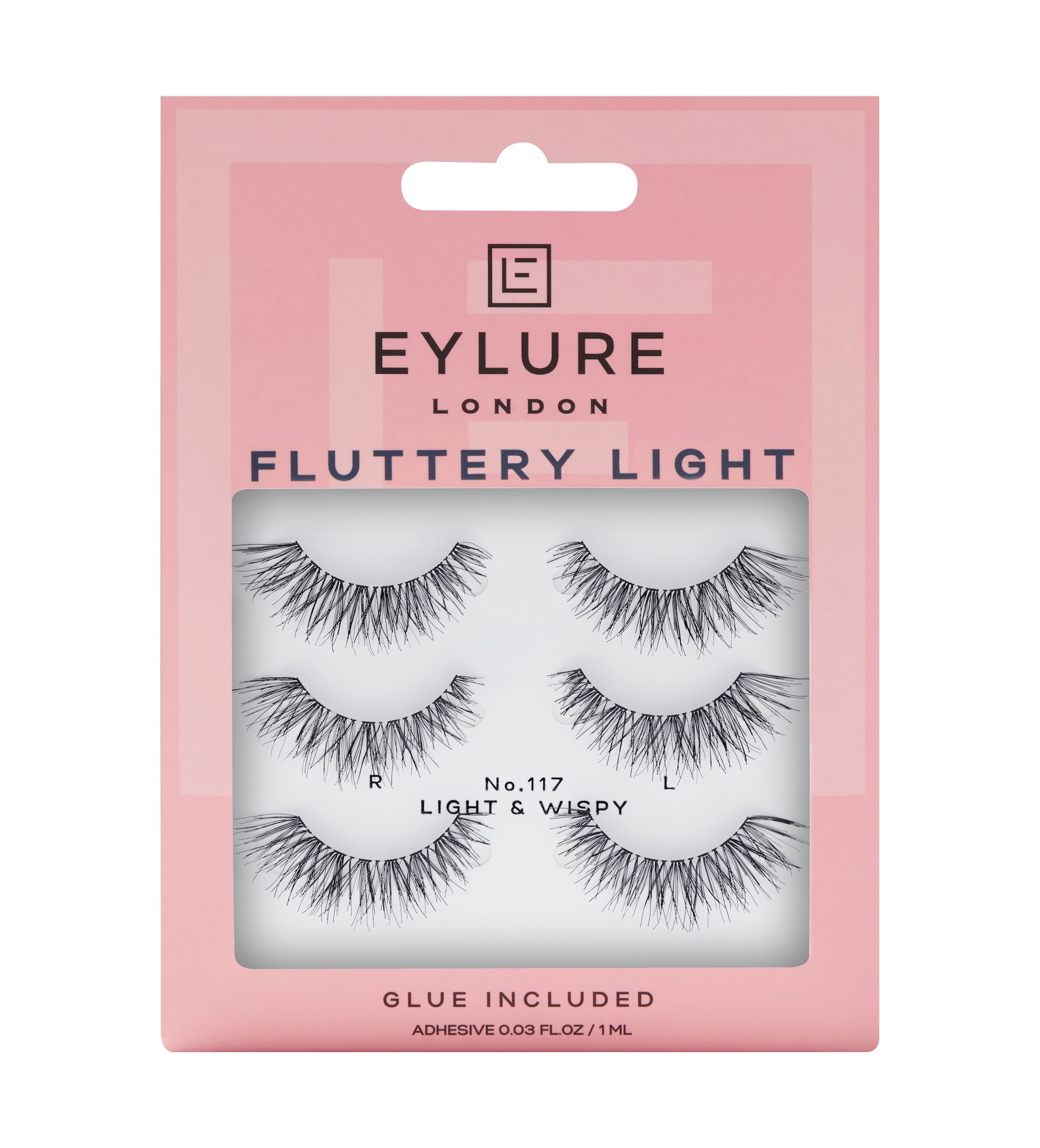 Gene false Fluttery Light 117, pachet multiplu - Eylure