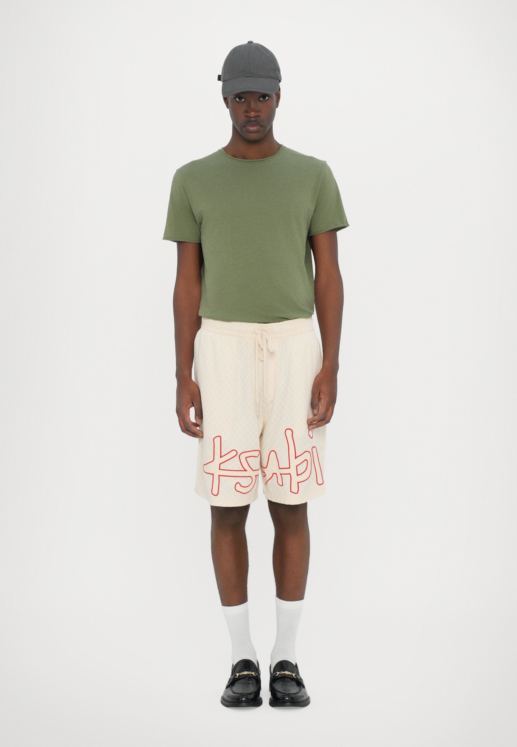 Filippa K T-shirt basic - verde slavato