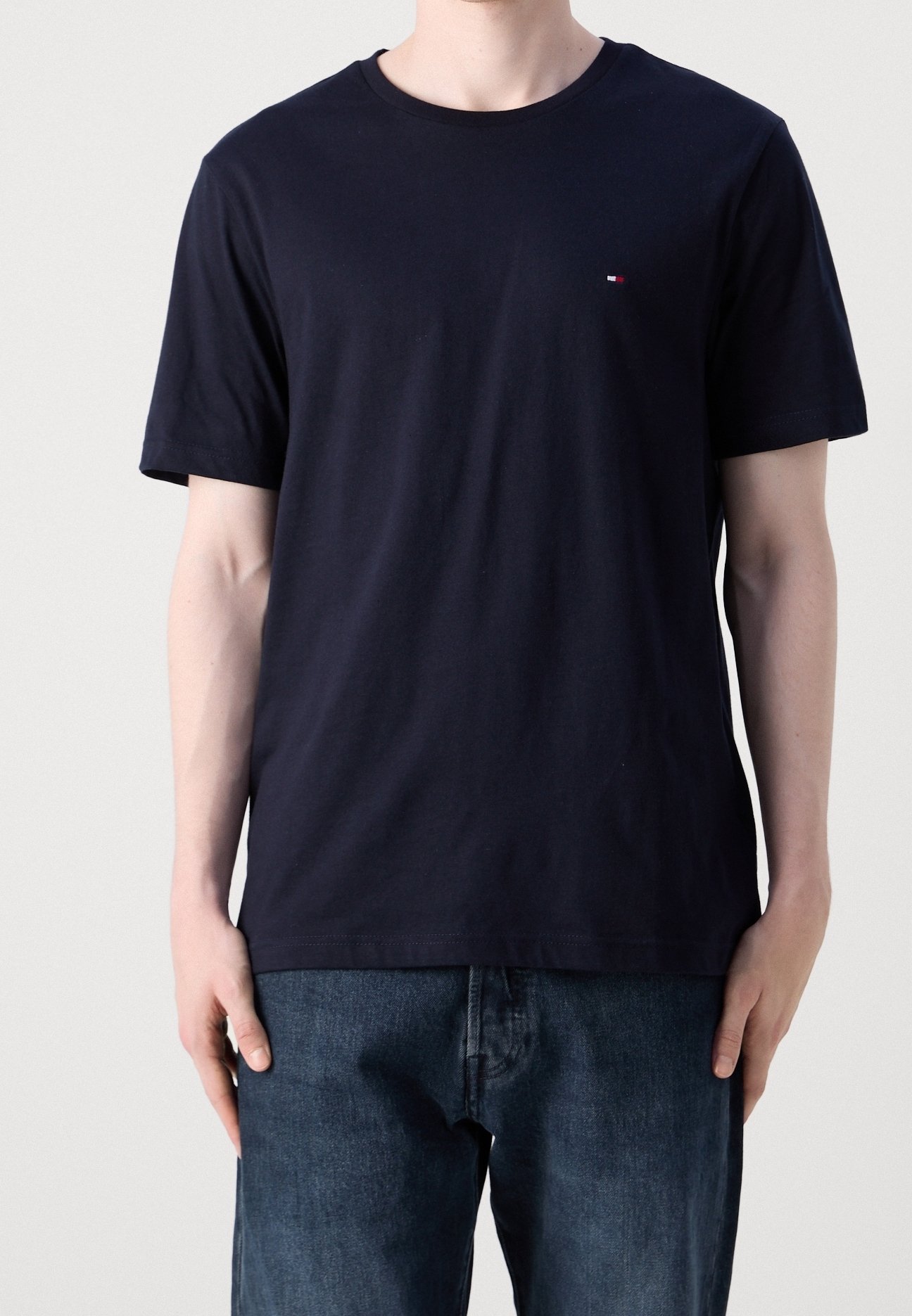 Tommy Hilfiger T-shirt met print - donkerblauw