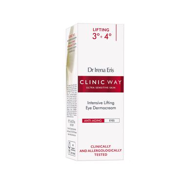 Dr. Irena Eris Clinic Way Ultra Sensitive Eye Instant Lifting Dermocream Oční krém proti vráskám s intenzivním liftingovým efektem 15 ml