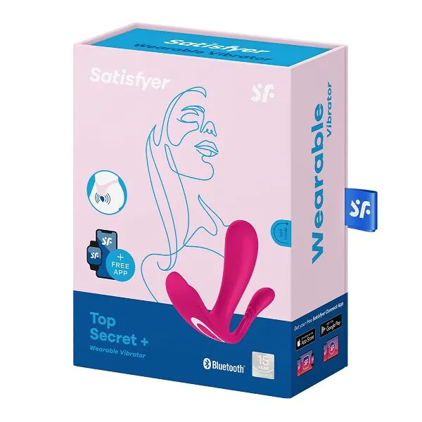 Satisfyer Masażer Top Secret + Connect App