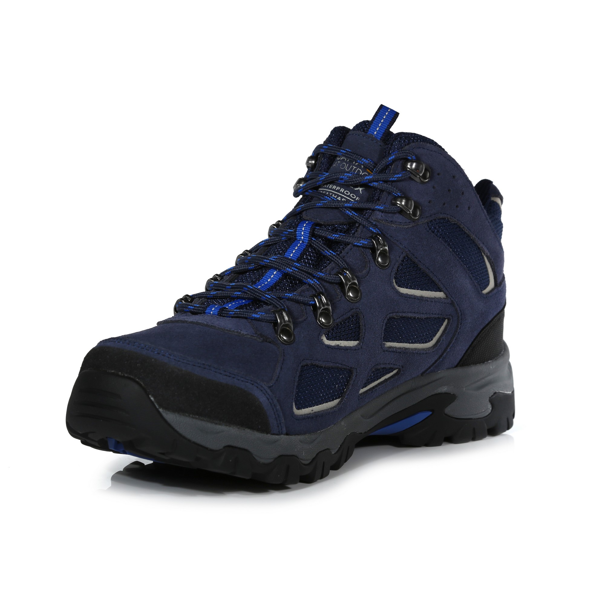 Bottes de randonnée en daim Regatta Tebay avec lacets adhésifs