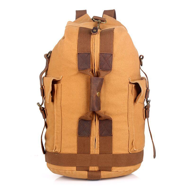 Zaino da uomo multifunzione per viaggi all'aperto, stile casual e semplice, nuovo modello 2020.