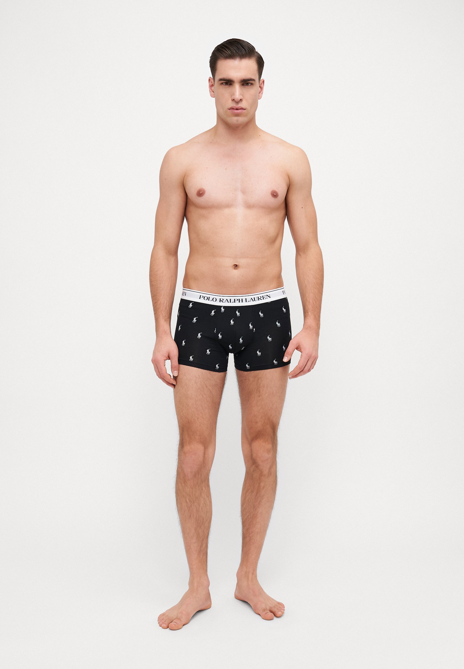 Polo Ralph Lauren TRUNK 3-PACK - Boxershorts - zwart/donkergrijs/wit