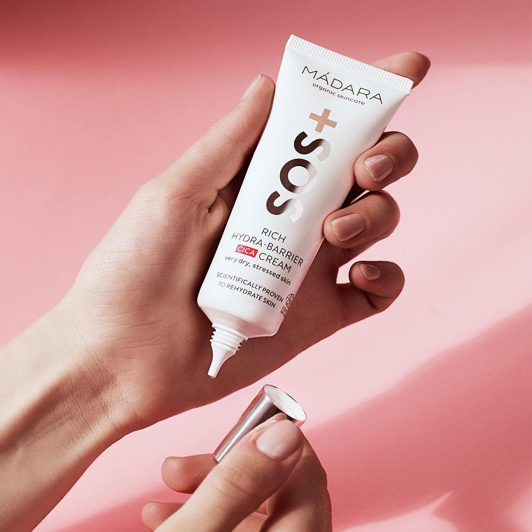 MÁDARA Gesichtscreme SOS Hydra SOS Rich Hydra-Barrier CICA - 40 ml