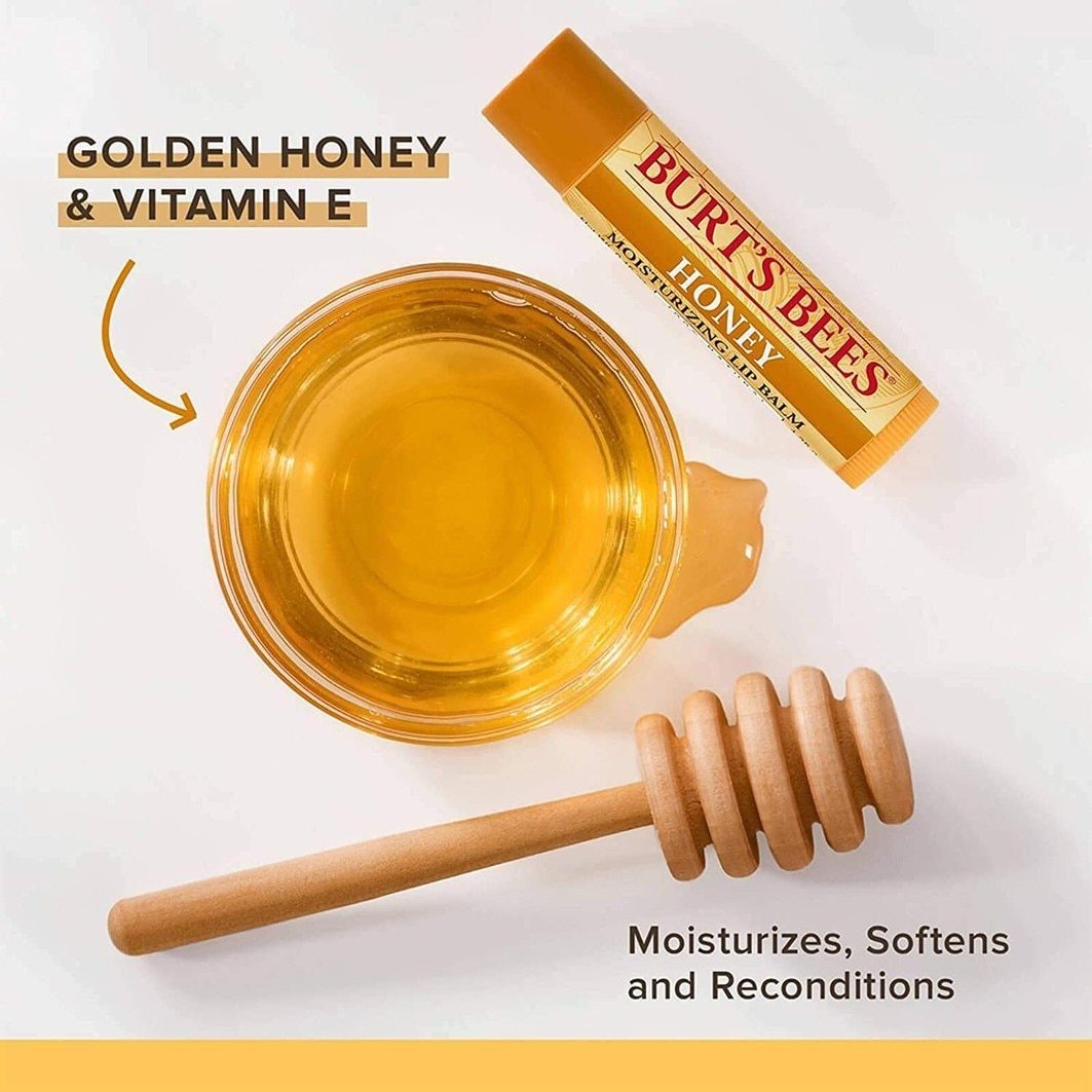 Burt's Bees lūpu kopšanas lūpu balzams ar medu - MEDUS