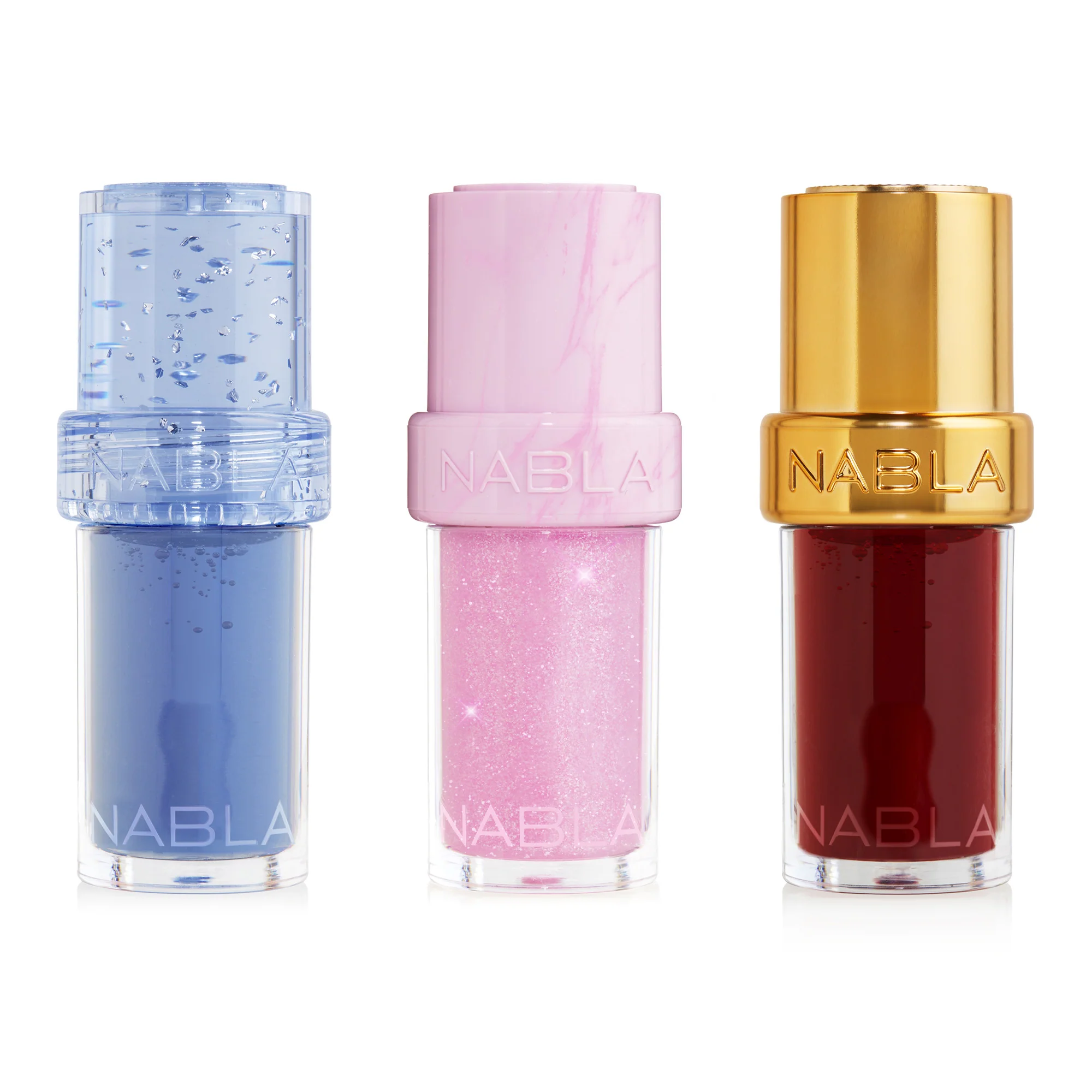 Labbra Lip Oil Kit (Blueberry + Pomegranate + Bubblegum) - Cofanetto Make Up, Gloss
