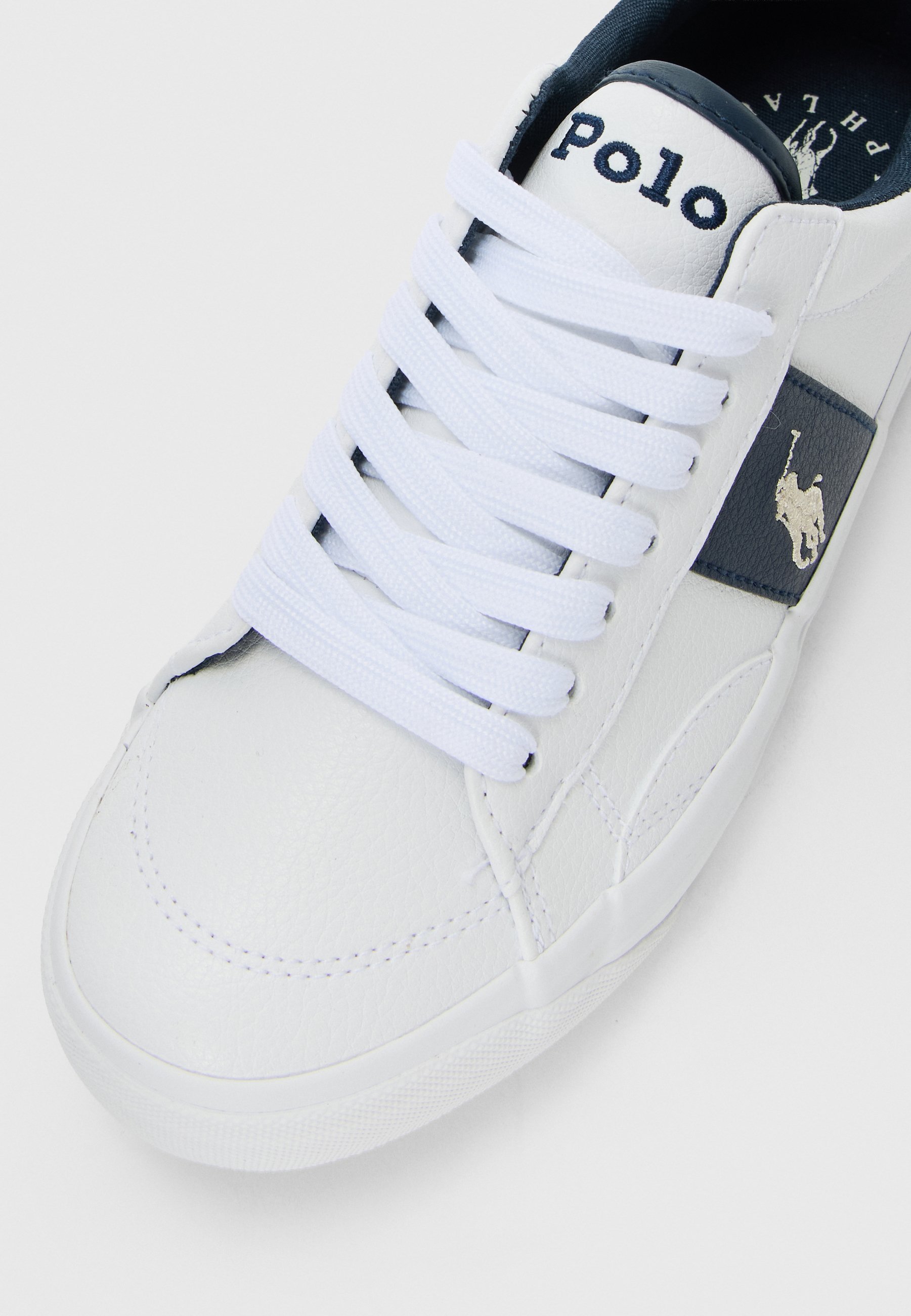 Polo Ralph Lauren RYLEY UNISEX - Sneaker - weiß/marineblau