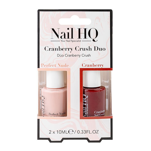 Nail HQ Brusinkový Crush Duo