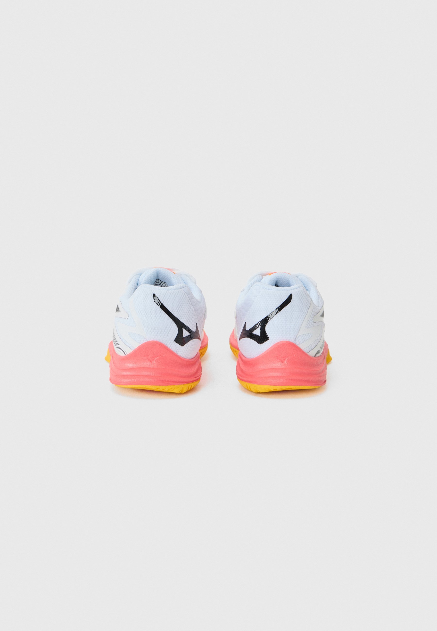 Mizuno LIGHTNING STAR Z7 UNISEX - Volleyballsko - white/fiery coral/citrus